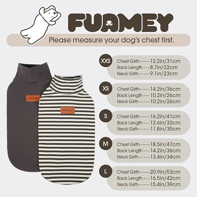 FUAMEY 2 Pack Dog Fleece Vest for Extra Small Dogs,Maltese Chihuahua Stretchy Dog Sweatshirts Warm Dogs Pullover Winter Pet Sweaters with Leash Hole Puppy Turtleneck Sleeveless Grey XS