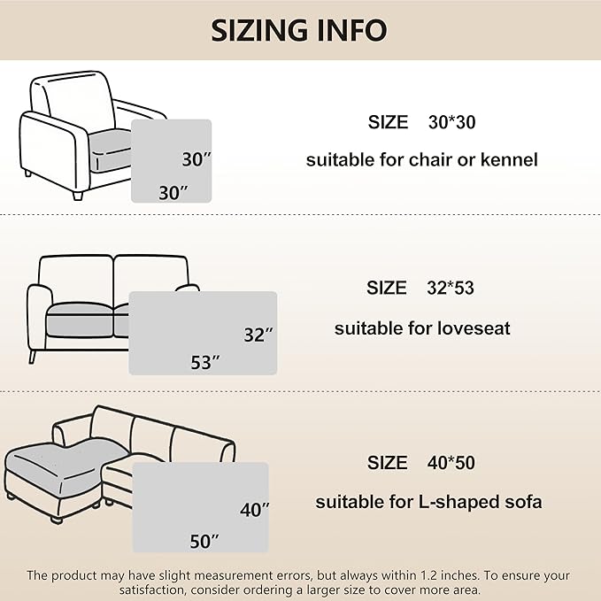 gogobunny 100% Double Sided Waterproof Dog Blanket Soft Pet Bed Cover Reversible Protect Furniture Couch Sofa Car for Puppy Dog Cat (Dark Coffee/Light Coffee, 30x30 Inch (Pack of 1))