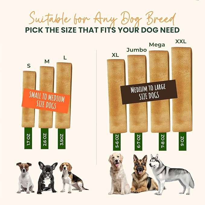 Authentic Himalayan Yak Cheese for Dogs - Medium (Pack of 3) - Sourced from Pristine Himalayan Foothill, Rawhide-Free, NO preservatives