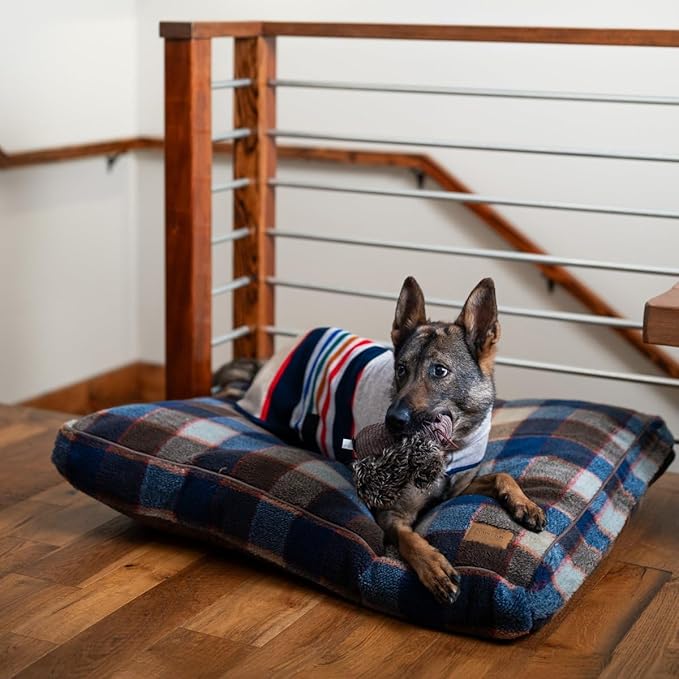 Pendleton Berber Napper Dog Bed - Harding Rosewood, XL