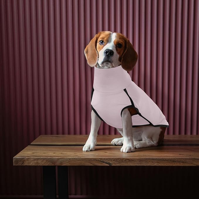 ROZKITCH Dog Winter Coat Soft Pullover Pajamas, Pet Windproof Warm Cold Weather Jacket Vest Cozy Jumpsuit Apparel Outfit Clothes for Small Medium Large Giant Walking Hiking Travel Light 4XL