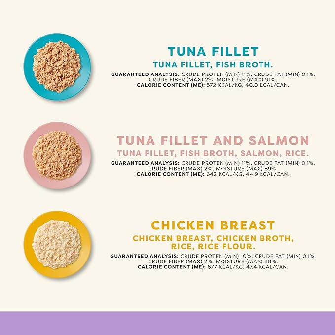 Applaws Natural Wet Kitten Food, Limited and Natural Ingredients, High Protein with No Artificial Additives, Kitten Variety in Broth (16 x 2.47oz Cans)