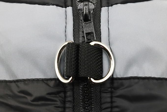 Small Dog Coats Warm Winter Jackets for Small Medium Dogs Puppy Cold Weather Coat Pet Clothes, Grey, X-Large