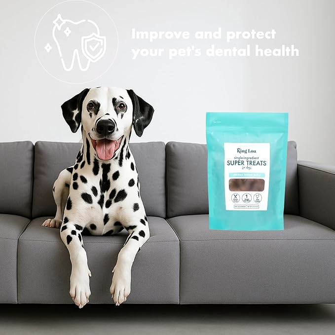 King Lou Pets - Chicken Breast Jerky for Dogs - USA-Made Dehydrated Chicken Dog Treats - 1 lb Fresh Breast Prior to Dehydration