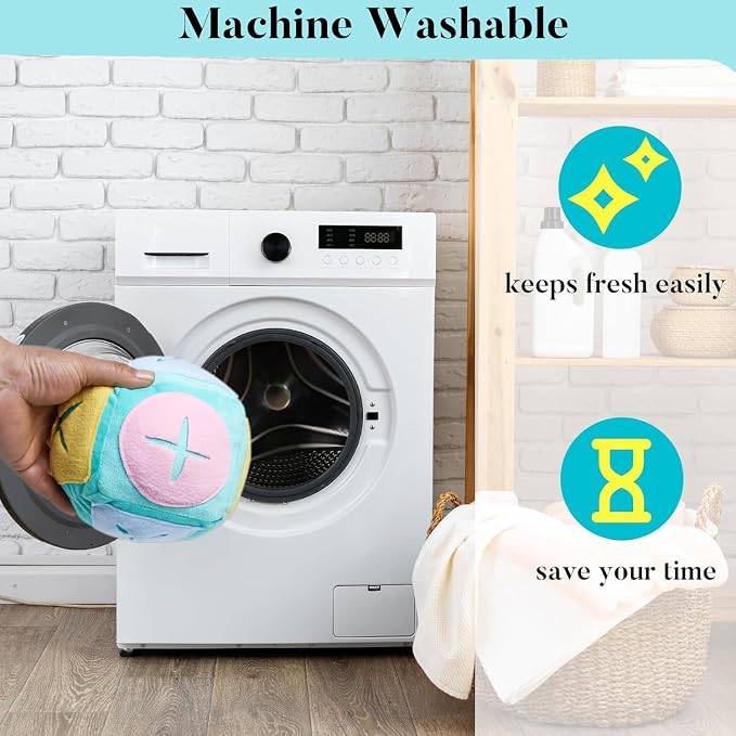 Rabbit Foraging Toy with Bell, Washable Puzzle Feed Game Rabbit Toy