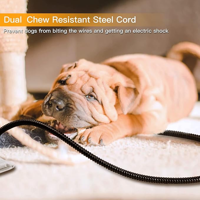 Toozey Pet Heating Pad, 6 Adjustable Temperature Heated Cat Bed with Timer, Waterproof Electric Heated Mat for Dogs and Cats, Chew Resistant Cord, Safe Indoor Use, 18x16in