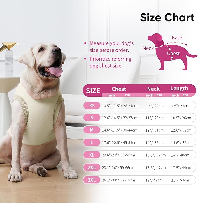 Fleece Lining Dog Hoodie with Harness Built in,Extra Warm Small Dog Jacket in Winter Puppy Coats with Hooded,Light Yellow M