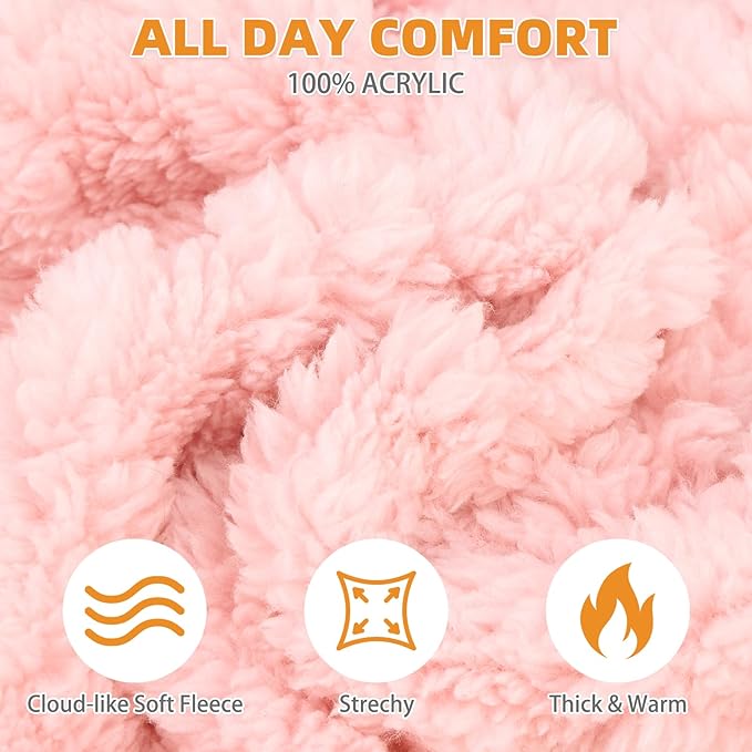 KOOLTAIL Small Dog Pajamas - Fleece Dog Sweater with Leash D-Ring, Winter Warm Puppy Clothes Cold Weather Coats for Cats Small Medium Dogs, Super Soft Cozy Pet Pjs Jumpsuit for Boys Girls, Pink M