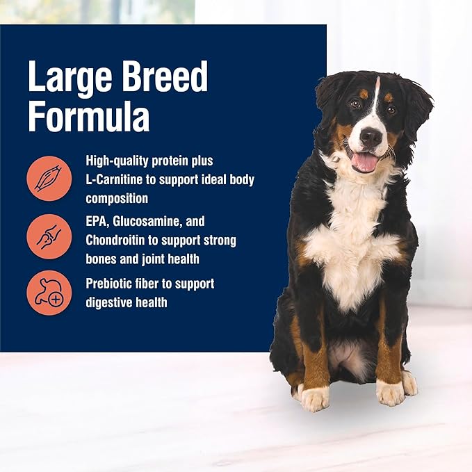 Blue Buffalo True Solutions Large Breed Care Natural Dry Dog Food for Adult Large Breed Dogs, Chicken, 11-lb. Bag