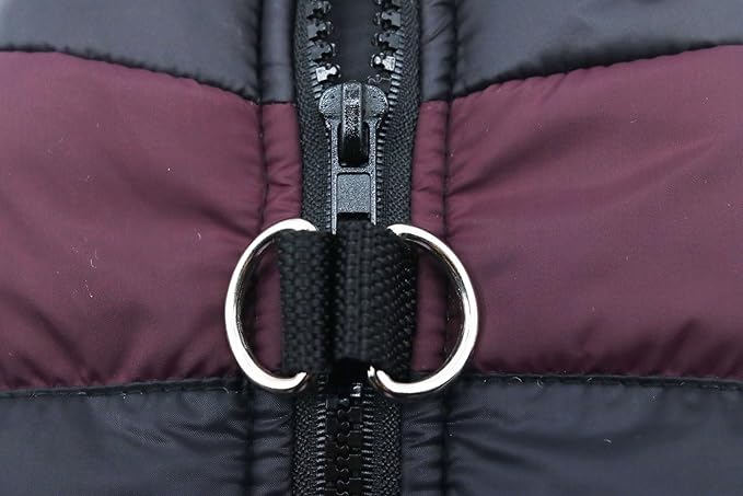 Small Dog Coats Warm Winter Jackets for Small Medium Dogs Puppy Cold Weather Coat Pet Clothes, Brown, Small