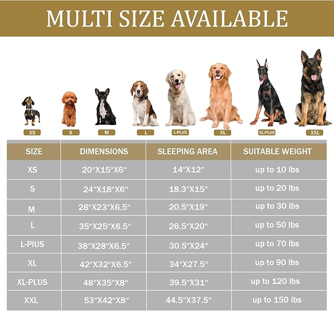 Bedfolks Orthopedic Dog Bed, Waterproof Dog Sofa Bed for Small Dogs & Cats, Egg Foam Pet Couch Bed with Removable Washable Cover and Nonslip Bottom, Dark Grey