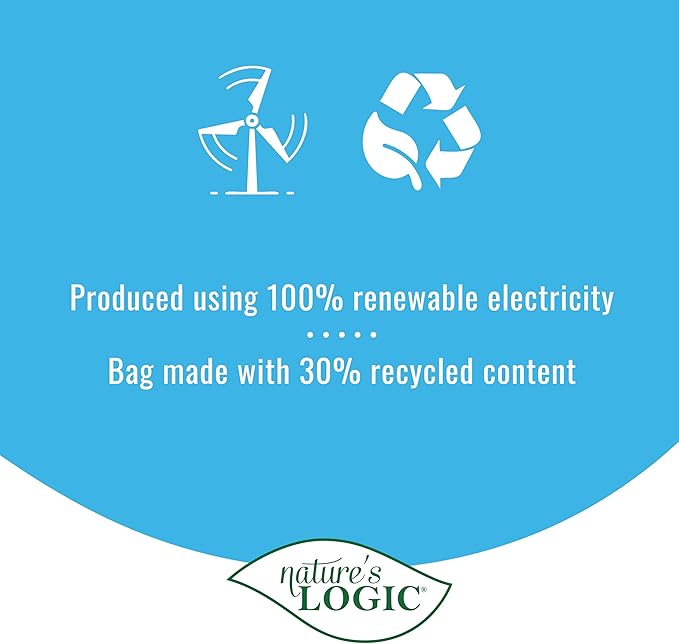 NATURE'S LOGIC Dry Dog Food - 100% Natural - No Synthetics - for All Ages, Sizes, Breeds - Free from Common Allergens, High Protein - Sardine Meal Feast, 25lbs