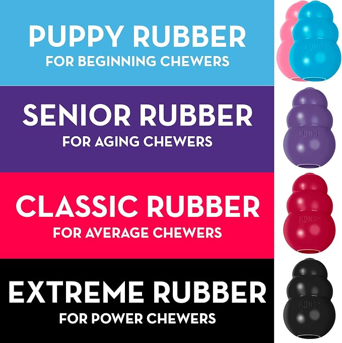 KONG Classic Toy and Easy Treat Peanut Butter Spray, 14 oz, Medium Dogs