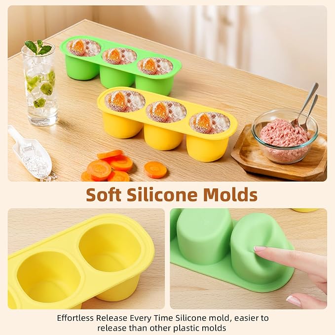 2 Pack Dog Toys for Aggressive Chewers Brown