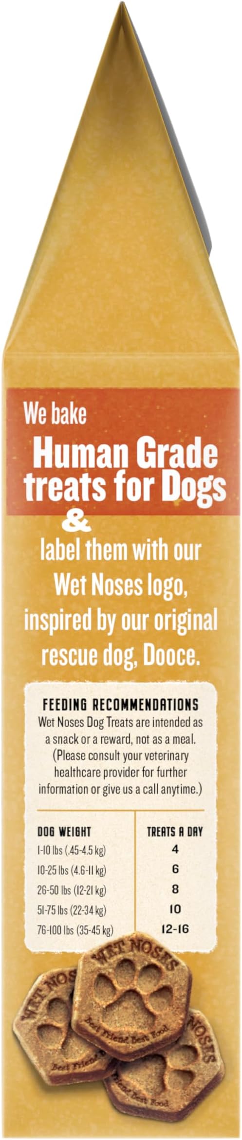 Wet Noses Organic Crunchy Dog Treats – All-Natural, Human-Grade, Non-GMO, Healthy Training & Delicious Snacks for Dogs, for All Dog Sizes & Breeds – Smoked Chicken, 14oz (2 Pack)