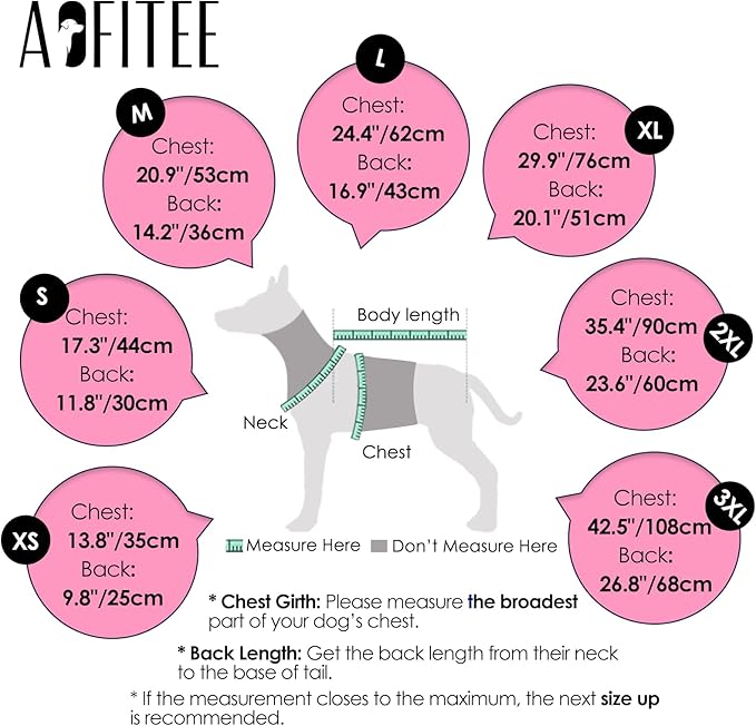 AOFITEE Dog Coat, Large Dog Jacket, Dogs Coat with Harness Built in, Reflective Waterproof Dogs Jackets Winter with Furry Collar, Warm Polar Fleece Pet Sweater Snowsuit for Doberman, Great Dane XXXL