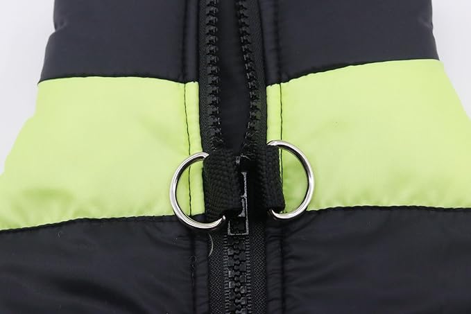 Small Dog Coats Warm Winter Jackets for Small Medium Dogs Puppy Cold Weather Coat Pet Clothes, Light Yellow, Large