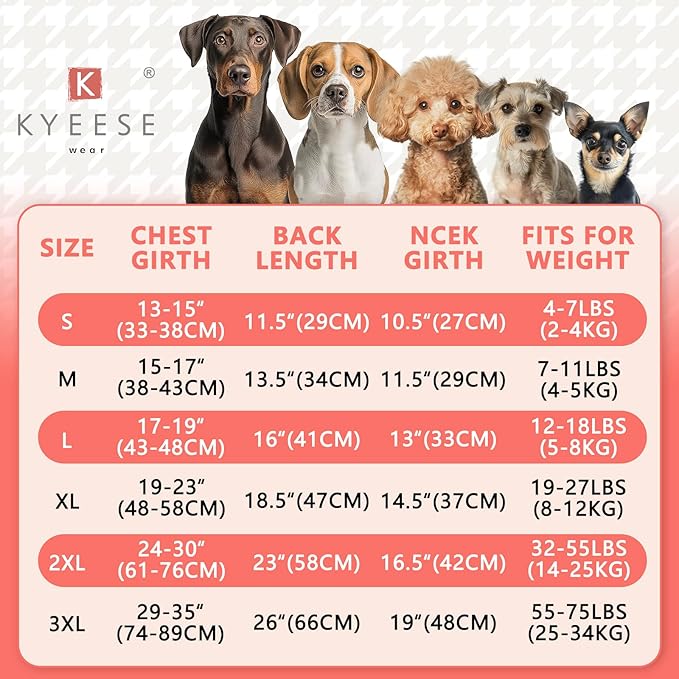 KYEESE 2Pack Dog Sweater Pullover Dog Sweaters for Small Dogs Girl Soft Dogs Clothes Stretchy Pet Sweatshirt Warm Pets Clothes Small Pets Sweaters Turtleneck Pet Coats
