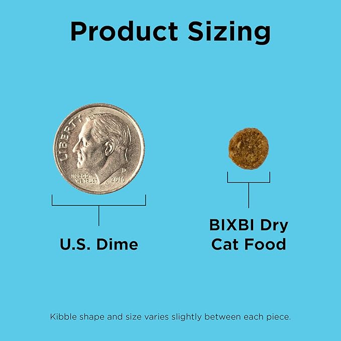 BIXBI Liberty Dry Food Indoor Cat Health Chicken & Salmon Recipe, 3lb
