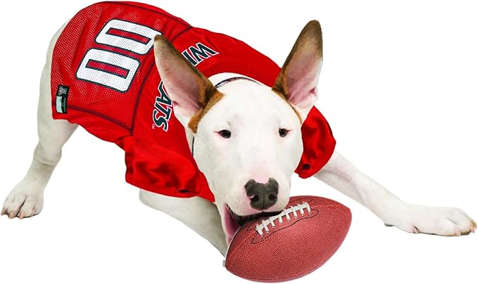 Pets First NCAA College Arizona Wildcats Mesh Jersey for DOGS & CATS, Small.Licensed Dog Jersey with your Favorite Football/Basketball College Team
