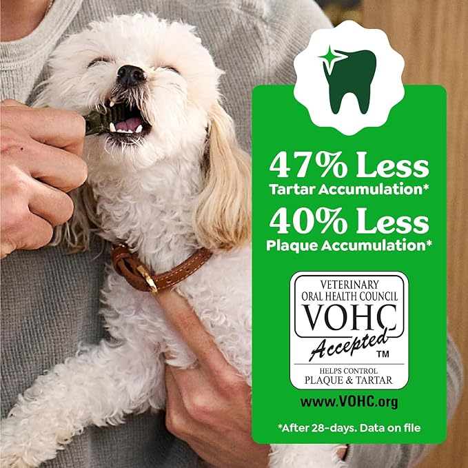 Greenies Veterinarian-Recommended Weight Management Adult Natural Dental Dog Treats Petite Size, 27 oz. Pack, 45 Count