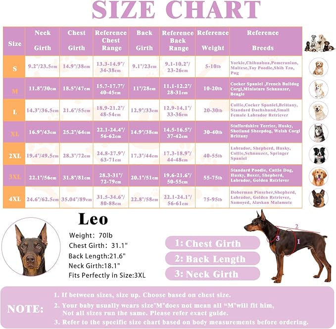 Dog Pajamas,Dog Puppy Clothes Dogs Pjs Onesies Jammies Stretchy Pjs for Pet Clothes for Small Medium Large Dogs Girl Boy Valentine's Day Outfits (X-Large,23-34lb