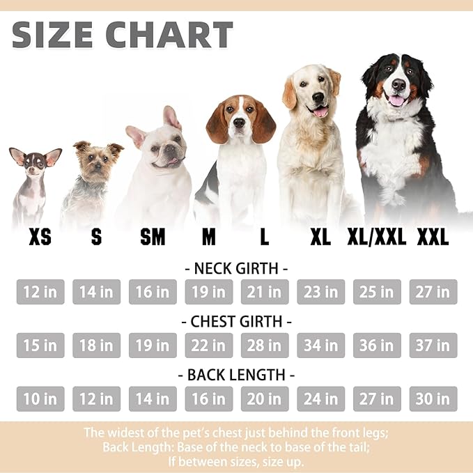 KOOLTAIL Plaid Dog Hoodie for Small Medium Large Dogs - Pet Clothes Sweater with Hat and Pocket for Cold Weather Winter, Warm Soft Dog Hooded Sweatshirt Coat Outfit for Puppy Cats Girls Boys Beige XL