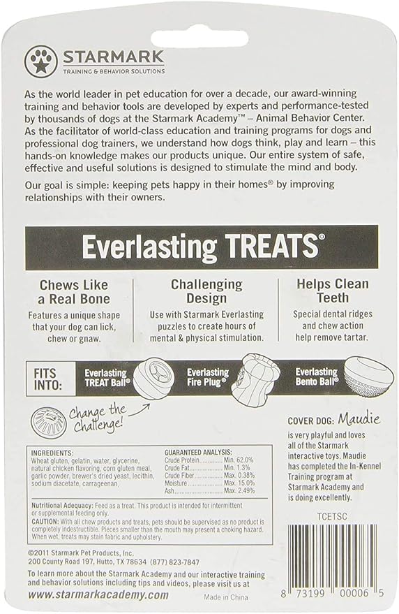 Starmark Everlasting Treats Dental Chews Medium Chicken 2ct. (3pk)