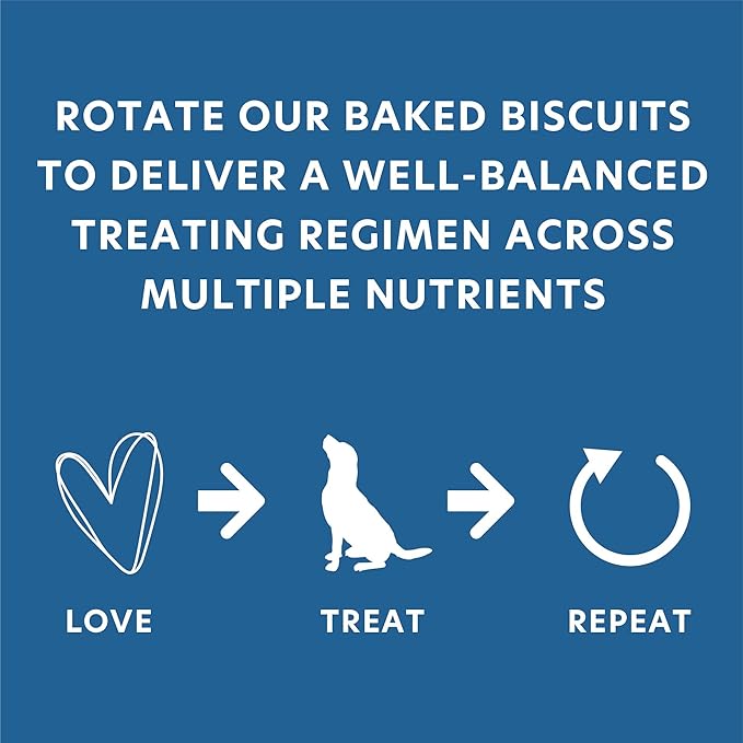 Body and Soul Peanut Butter + Apple Crunchy Dog Treats - Superfood Biscuits Baked with Oats Barley & Quinoa - All-Natural Plant Based Clean Protein, No Additives or Fillers - Made in USA 2 Pack (20oz)