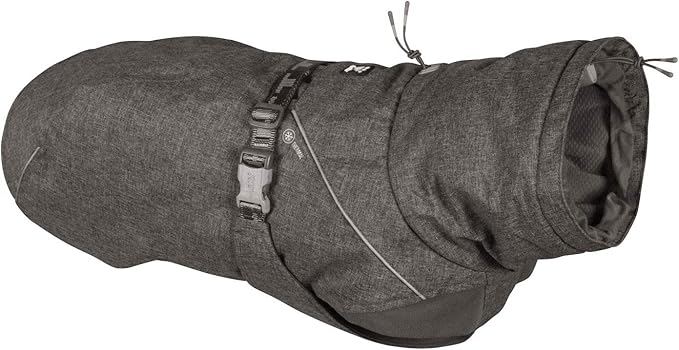 Hurtta Expedition Parka, Winter Dog Coat, BlackBerry, 16 in