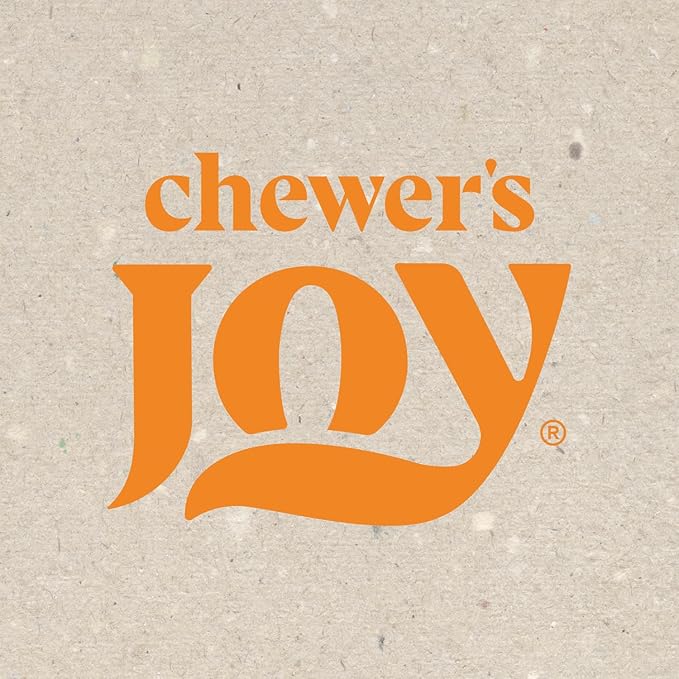 Chewer's Joy Braided Bully Sticks (3 Count) – Natural Dog Treats – Single Ingredient Long-Lasting Chews, High Protein