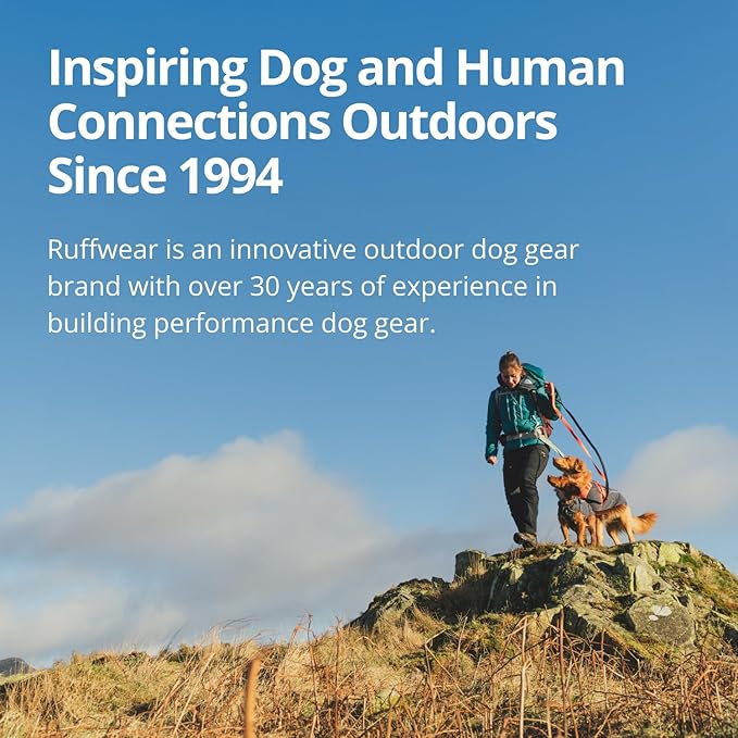 Ruffwear, Sun Shower Dog Raincoat, All-Weather Jacket, Waterproof, Windproof & Lightweight, Midnight Blue, Large