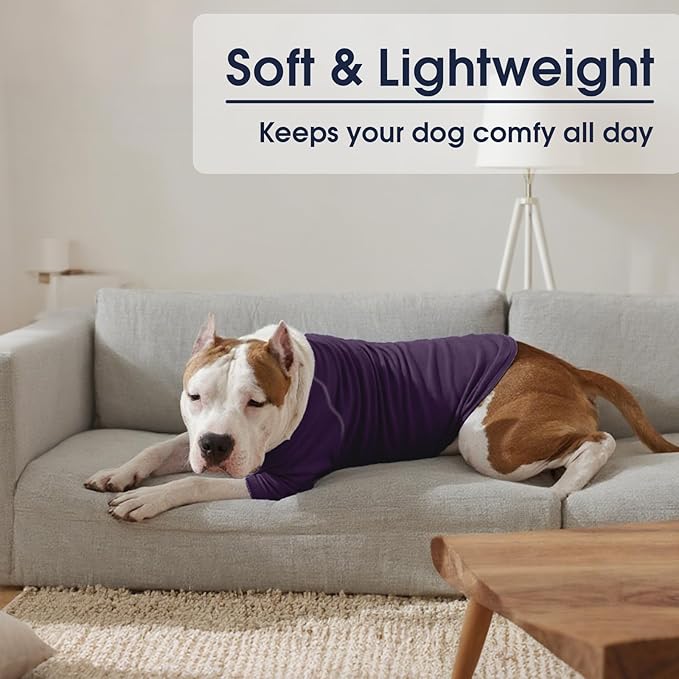 IECOii XXXL Dog Sweater Large Size Dogs,Fleece Sweatshirt Lightweight Clothes for Fall Winter, Indoor & Outdoor Wearing,Suit for Golden Retriever,Labrador,Goldendoole,Purple, 3XL