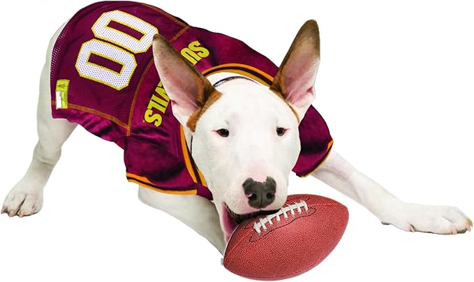 Pets First NCAA College Arizona State Sun Devils Mesh Jersey for DOGS & CATS, X-Small.Licensed Dog Jersey with your Favorite Football/Basketball College Team
