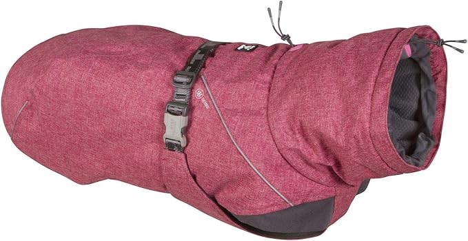 Hurtta Expedition Parka, Winter Dog Coat, Beetroot, 26 in