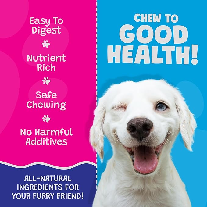 Coconut & Banana Pork Rolls - Healthy Natural Pork Treats - Rawhide Free Pet Chews - Long Lasting No Hide Chews for Small Medium Large Dogs - Raw Hide Free Puppy Chew Roll (1 Pack)