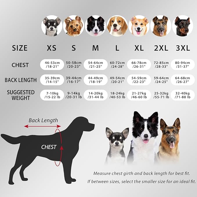 Dotoner Dog Sweater Warm Fleece Pullover Winter Sweatshirt with Turtleneck Leash Opening Waterproof Back Four Leg Cozy Clothes for Medium Large and Small Dogs