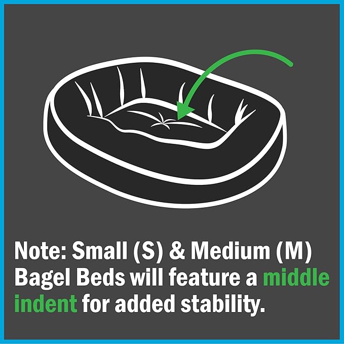 Majestic Pet Villa 24 Inch Shredded Memory Foam Dog Bed for Small Sized Dog 24x19x7 Inch–Orthopedic Pet Bed - Washable Small Puppy Mat with Head Support-Storm