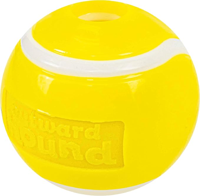 Outward Hound by Planet Dog Sport Ballz Tennis Ball Treat-Dispensing Fetch Ball Dog Toy