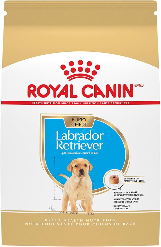 Royal Canin Breed Health Nutrition Labrador Retriever Puppy Dry Dog Food, 30 lb.