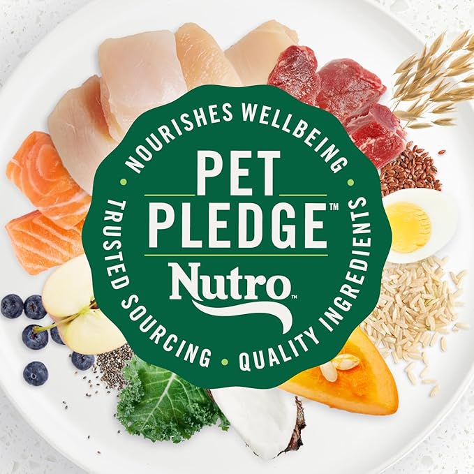 Nutro Ultra Senior Dry Dog Food with a Trio of Proteins from Chicken, Lamb and Salmon, 30 lb. Bag
