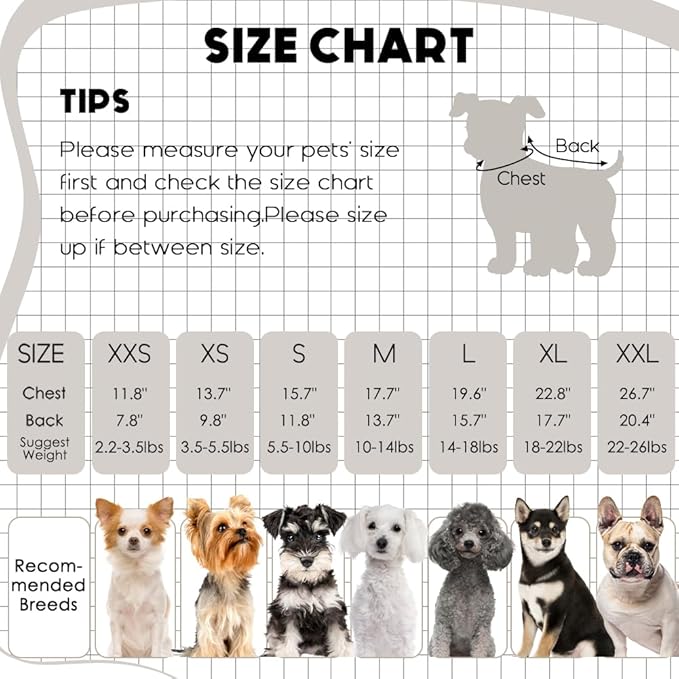 1 Pack Dog Sweaters for Small Dogs Girl Boy Winter Fleece Clothes Warm Soft Dog Sweatshirt Outfit for Dogs Cats Pet Apparel
