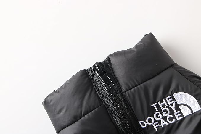 Pet Dog Warm Clothes Lightweight Puppy Coats Small Dogs Warm Jacket for Small Dogs, Black