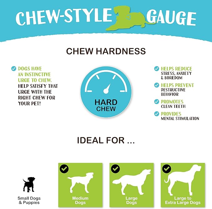 Raw Paws Compressed Rawhide Rings for Dogs, 6-inch, 5-Count - Packed in The USA - Rawhide Rings - Digestible Rawhide Donuts - Natural Hide Dogs Chews - Natural Puppy Teething Rings