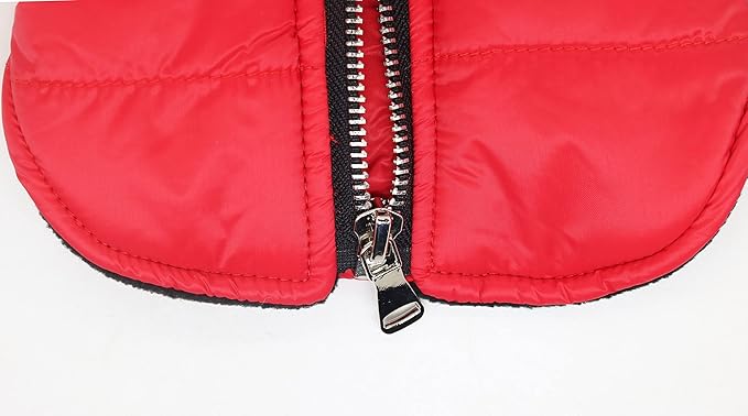 Puppy Winter Coats Small Dog Coat Waterproof Dog Jackets Puppy Jacket Coats for Small Dogs XS Lightweight Insulated Bomber Jacket
