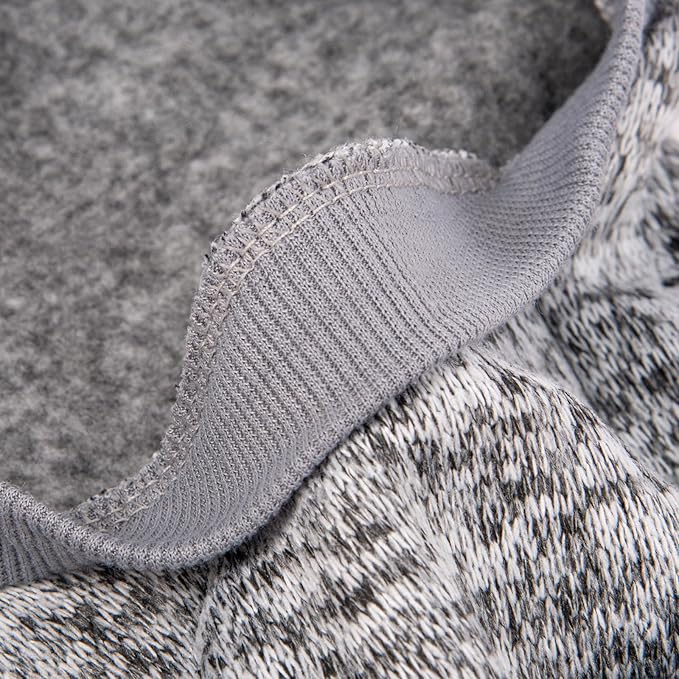 3 Pack Dog Sweater, Dog Sweaters for Small Dogs, Warm Soft Pet Clothes for Puppy, Medium Large Cat, Dogs Girl or Boy, Dog Shirt for Winter Christmas (Grey+Navy+Blue, Small)