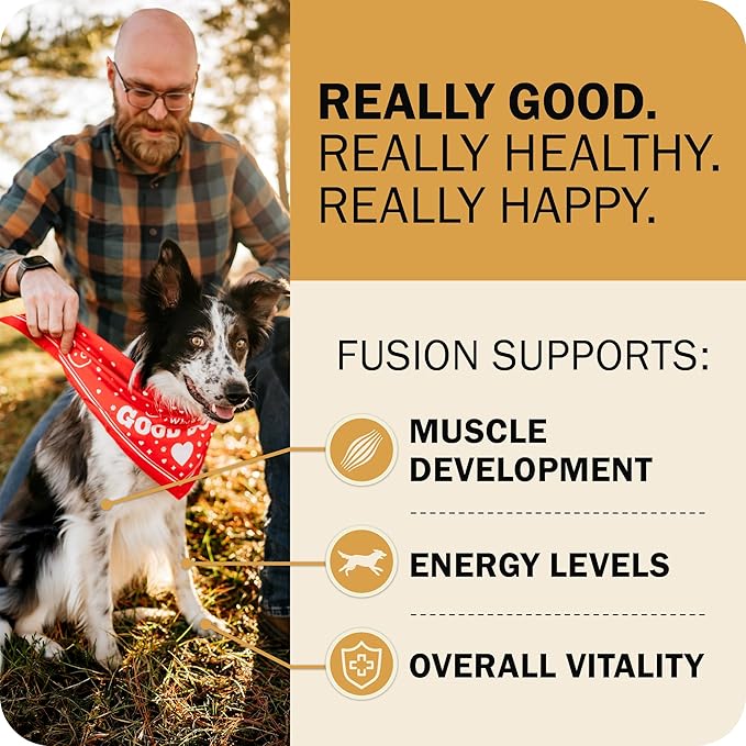 Redbarn Powerfood Fusion Air Dried Kibble Blend – Whole Grain Sky Chicken Recipe – Made in USA Dry Dog Food for All Lifestages with Superfoods, Prebiotics, Postbiotics - 3.5lb Bag