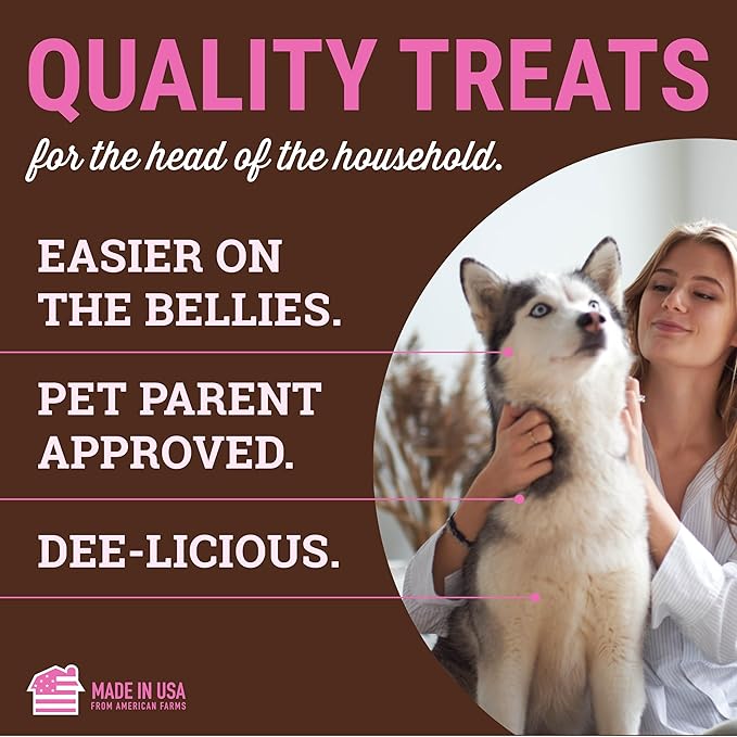 etta says! Yumm Sticks - Real Meat Pork Dog Jerky Treats - Human Grade - Made in The USA (24 Count Pack of 1)