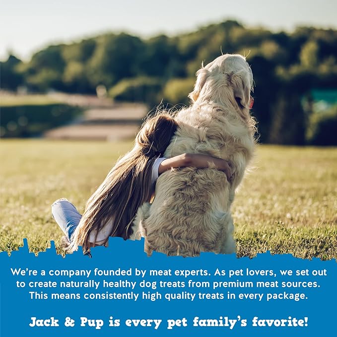 Jack&Pup 6" Beef Trachea for Dogs 20 Pack | All Natural Single Ingredient Dog Treat Dog Trachea Chews | Savory and Fun Treat for Dogs