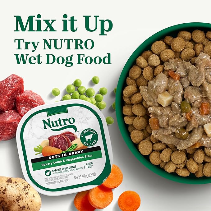 Nutro Natural Choice Adult Dry Dog Food, Beef & Brown Rice Recipe, 4.5 lb. Bag